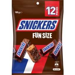 Photo of Snickers Fun Size Sharepack 12 Pieces 180g 