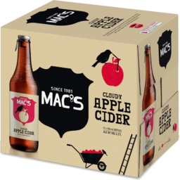 Photo of Mac's  Cloudy Apple Cider 12 Pack