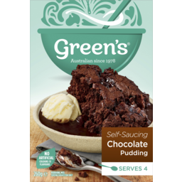 Photo of Greens Self Saucing Chocolate Pudding Mix 260g