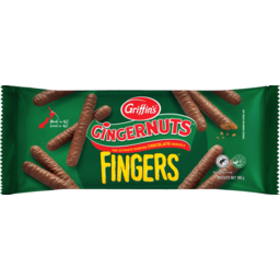 Photo of Griffins Gingernuts Fingers Biscuits Chocolate