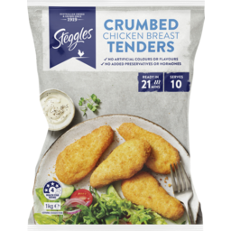 Photo of Steggles Chicken Breast Tenders Crumbed