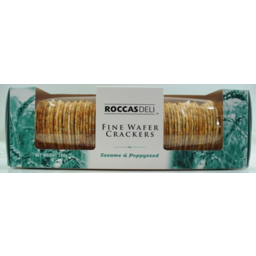 Photo of Roccas Deli Fine Wafer Crackers Sesame & Poppy Seeds 100g