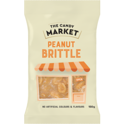 Photo of The Candy Market Peanut Brittle 150gm