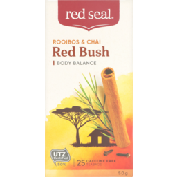 Photo of Red Seal Teabags Red Bush Rooibos & Chai 25s