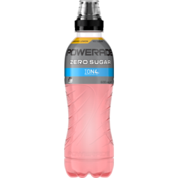 Photo of Powerade Light/Zero Powerade Strawberry & Lemon Zero Sugar Sports Drink Sipper Cap Bottle