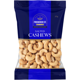 Photo of Frederick St Finest Salted Cashews 375g