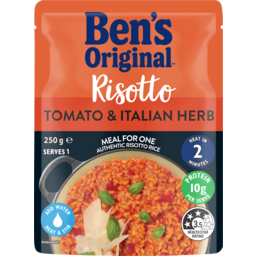 Photo of Ben's Original Tomato & Italian Herb Risotto 250g