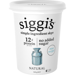 Photo of Siggi's High Protein Natural Yoghurt