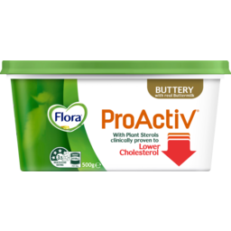 Photo of Flora Proactiv Cholesterol Lowering Spread Buttery 500g 500g