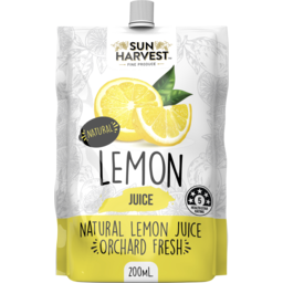 Photo of Sun Harvest Lemon Juice 200ml