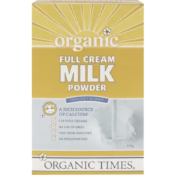 Photo of Organic Times Milk Powder - Full Cream
