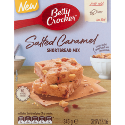 Photo of Betty Crocker Salted Caramel Shortbread Mix 345g