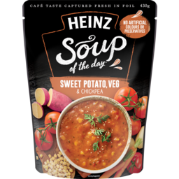 Photo of Heinz Soup Of The Day® Sweet Potato, Veg & Chickpea Soup
