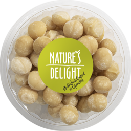Photo of Natures Delight Tub Roasted & Salted Macadamias