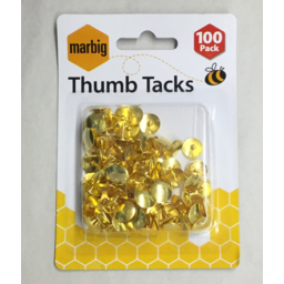 Photo of Marbig Thumb Tacks 100s