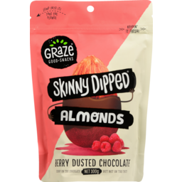 Photo of Graze Skinny Dipped Berry Dusted Almonds 300g