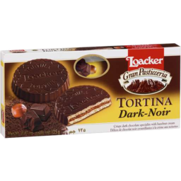 Photo of Loacker Dark Chocolate Tortina 24pk 125gm