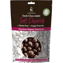 Photo of Choc Coated - Cherries Tart - Dark Chocolate 125gm Dr Superfoods
