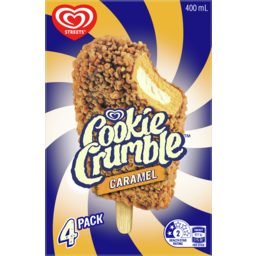 Photo of Cornetto Cookie Crumble Classic 4 Pack
