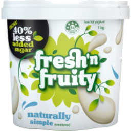 Photo of Fresh N Fruity Natural Yoghurt