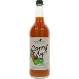 Photo of James White Carrot Apple Juice