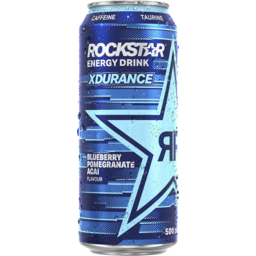 Photo of Rockstar Xdurance Blueberry Pomegranate Acai Energy Drink 500ml