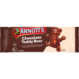 Photo of Arnott's Biscuits Chocolate Teddy Bear 200g