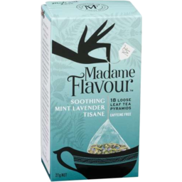 Photo of Madame Flavour Mint Lavender Tisane 18 Infuser Pods