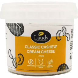 Photo of LAUDS PLANT BASED FOODS Classic Cashew Cream Cheese