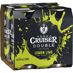 Photo of Vodka Cruiser Double Lemon Lime Can
