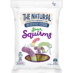 Photo of The Natural Confectionary Company Sour Squirms 220g