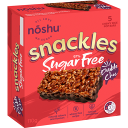 Photo of Noshu Snackles Bars Double Chocolate 110g