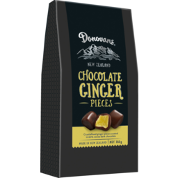 Photo of Donovans Ginger Dark Chocolate 180g