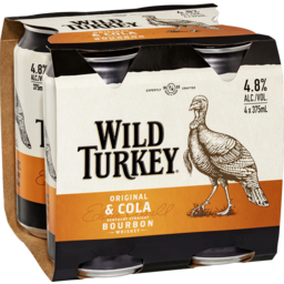 Photo of Wild Turkey Original Cola Cans
