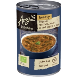 Photo of Amy's Kitchen Organic Quinoa, Kale & Red Lentil Soup