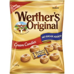 Photo of Werther's Original No Sugar Added 60 Gram