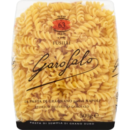 Photo of Garofalo Fusilli #63 Pasta 500g