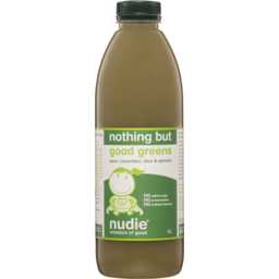 Photo of Nudie Good Greens Pear Cucumber Lime Spinach