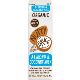 Photo of Nutty Bruce Organic Almond & Coconut Fresh Milk 1l