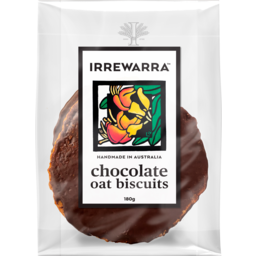 Photo of Irrewarra Biscuits Snaps Chocolate Oat 180g