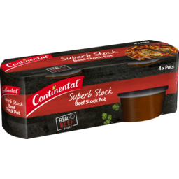 Photo of Continental Beef Stock Pot Beef 4 Pack 112g