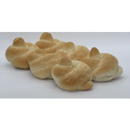 Photo of Bread Rolls Knot Wht Pk6