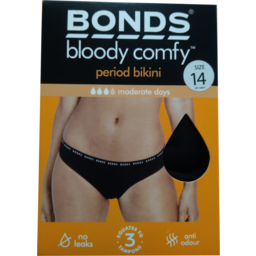Photo of Bonds Bloody Comfy Period Undies Bikini Size 14
