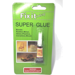 Photo of Entell Fix It Super Glue Super Glue 3g