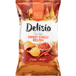 Photo of Delisio Potato Chips Sweet Chilli Relish 140g
