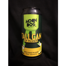 Photo of Moon Dog Tall Can Of Pilsner West Coast Pilsner