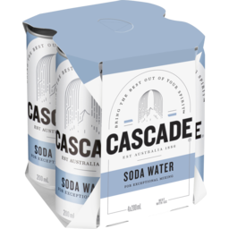 Photo of Cascade Soda Water Multipack Mini Cans