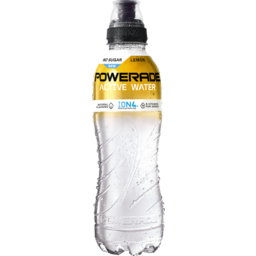 Photo of Powerade Active Water Lemon Sipper Cap 600ml