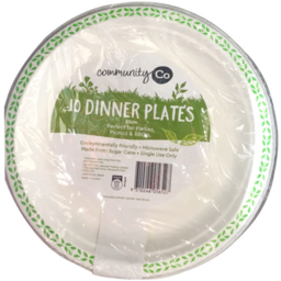 Photo of Community Co. Disposable Dinner Plates
