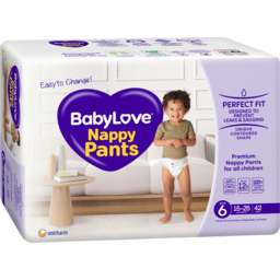 Photo of Babylove Nappy Pants Junior For All Children Size 6 15- Jumbo 42 Pack